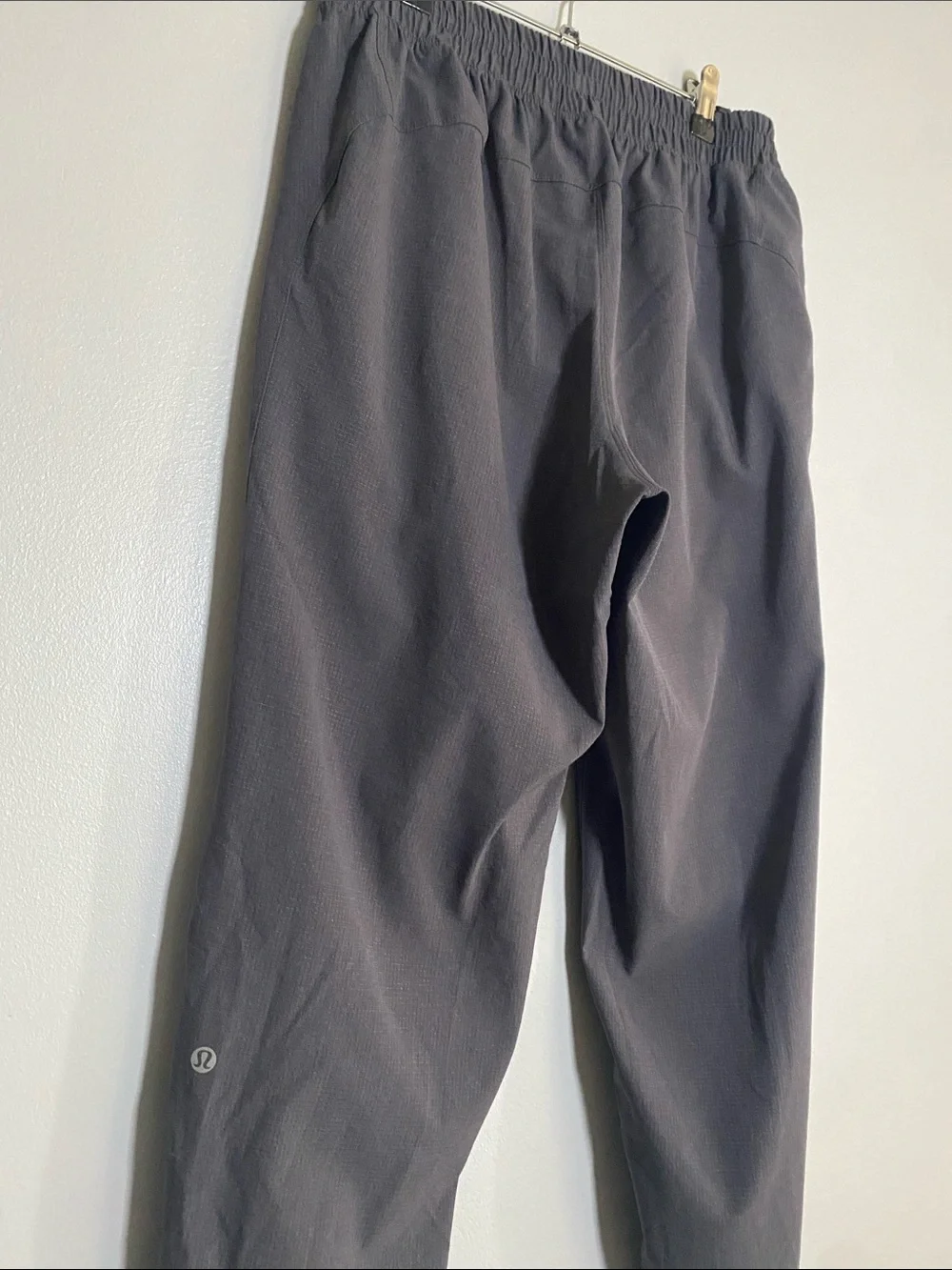 Lululemon Rise N Sweat Pant Mens Medium Dark Ash Pull On Lightweight Training
